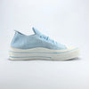 Light Blue Knit low-top Sneakers