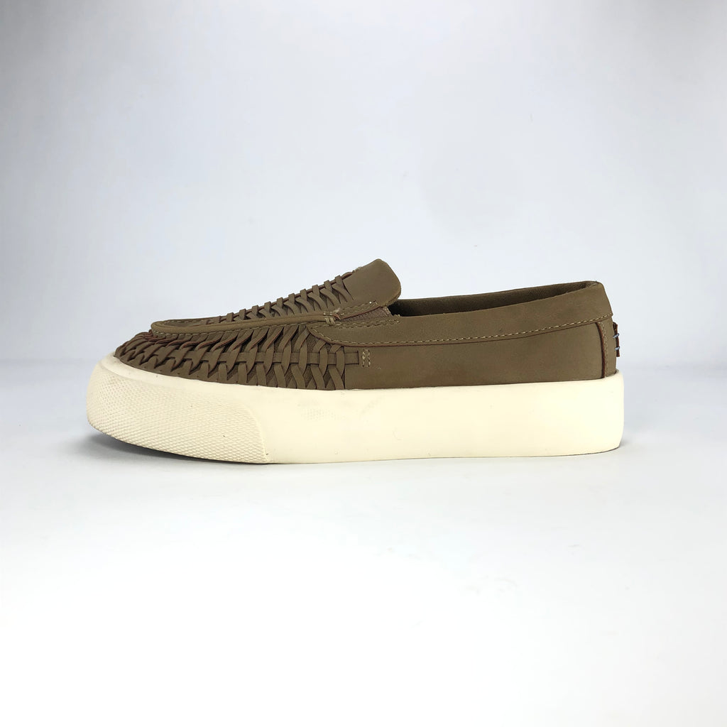 Taupe Slip-on Casual Shoes