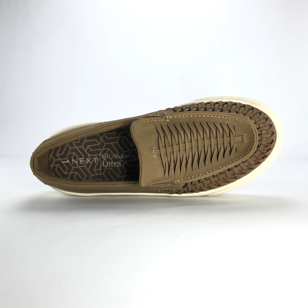 Taupe Slip-on Casual Shoes