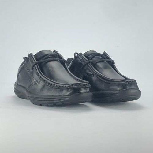 Schuh Boys Junior Black School Shoe